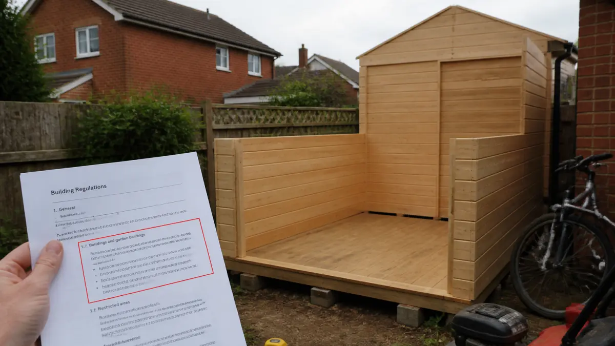 Abri de jardin démontable : les règles à connaître avant d'acheter