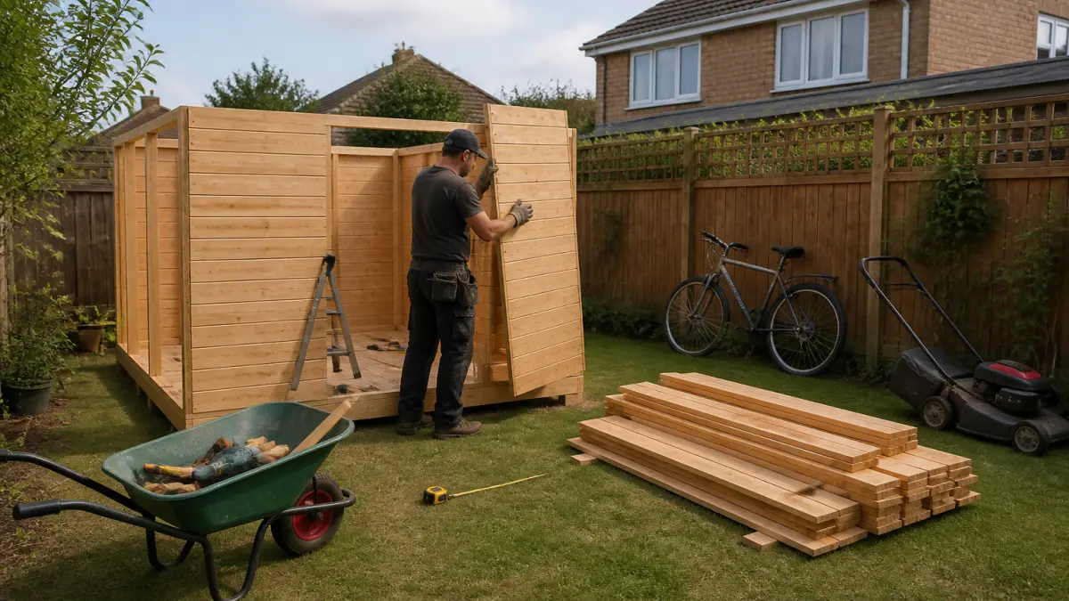 Abri de jardin démontable : les règles à connaître avant d'acheter