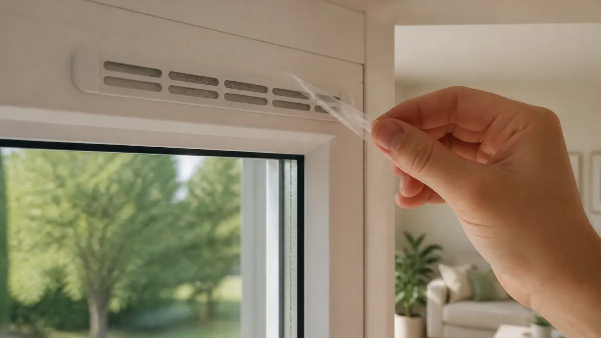 Aérer sans percer : 3 astuces pour une fenêtre qui respire
