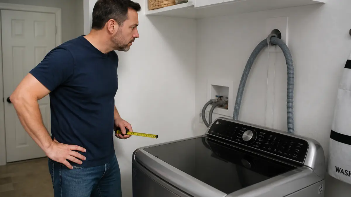 Évacuation machine à laver trop haute : solutions et normes