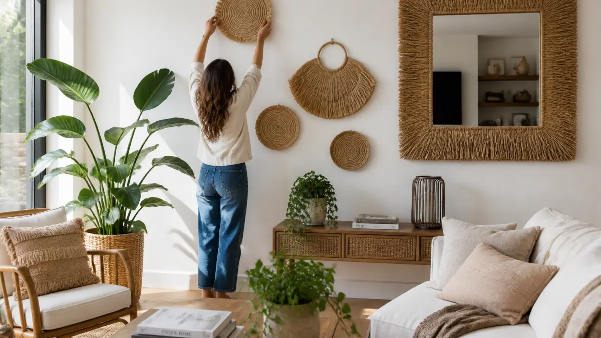 Décoration murale en raphia : comment l’intégrer dans son intérieur ?