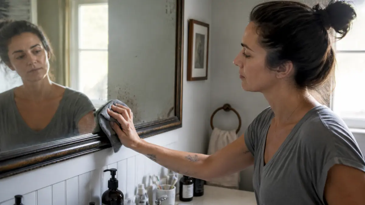 Miroir abîmé par l’humidité : quelles solutions pour le restaurer ?