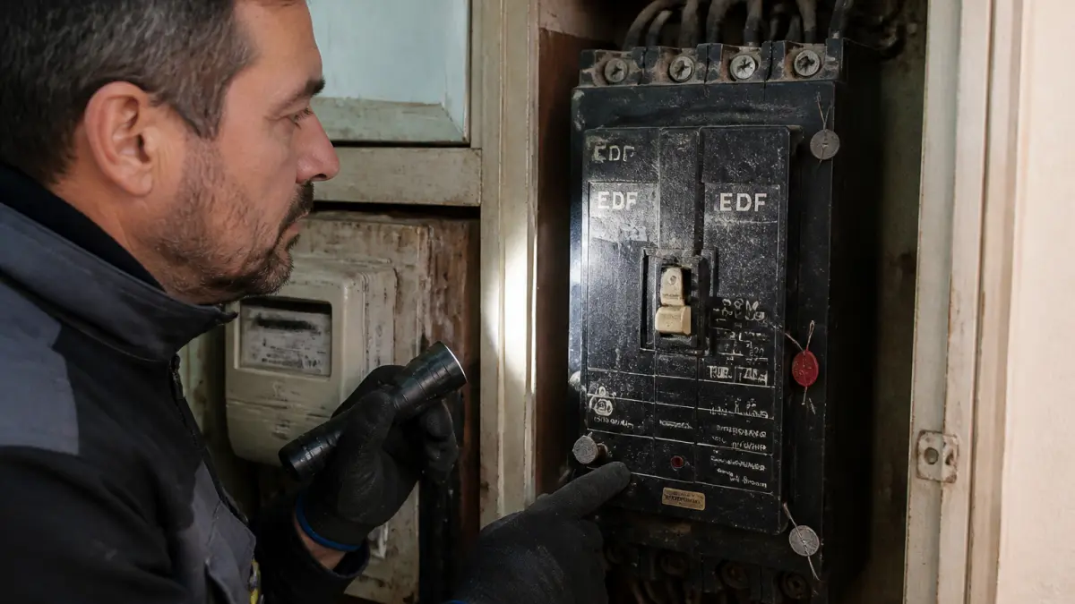 Ancien disjoncteur EDF : comment l’identifier et le remplacer ?