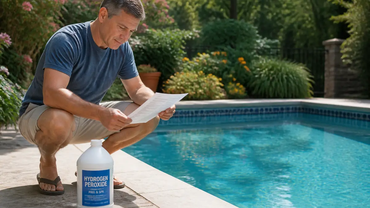 Oxygène actif interdit pour piscine : que prévoit réellement la législation ?