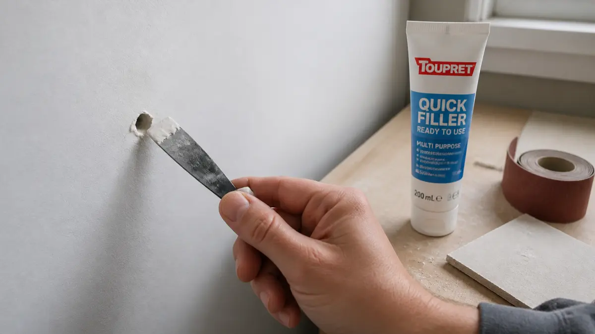 Enduit de rebouchage pour placo : lequel choisir selon le trou à réparer ?