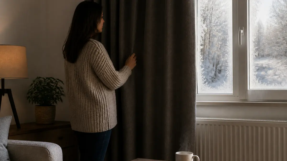 Rideaux occultants thermiques : sont-ils vraiment efficaces contre le froid ?