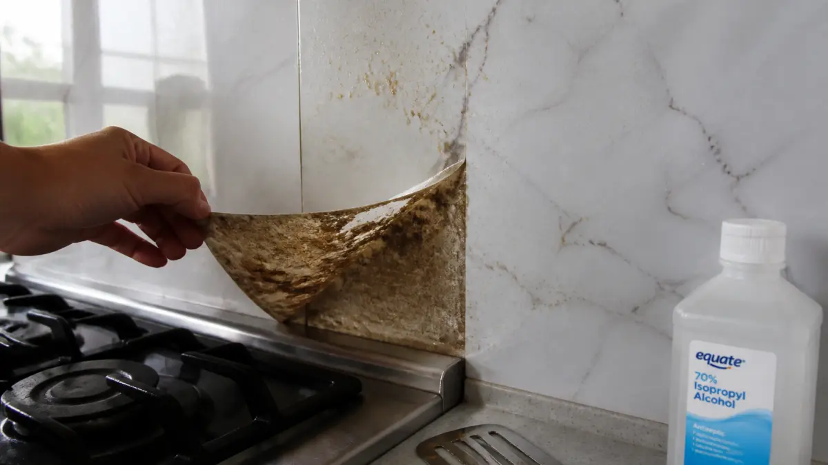 Crédence cuisine adhésive : bonne solution ou fausse bonne idée ?