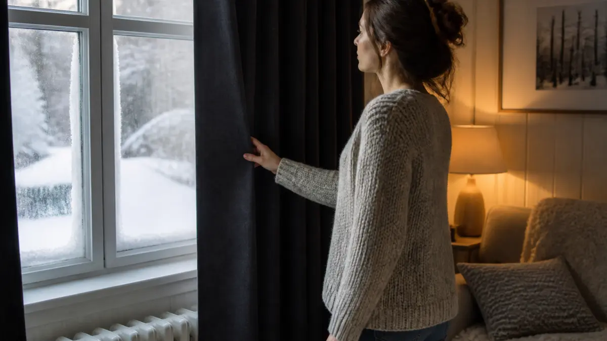 Rideaux occultants thermiques : sont-ils vraiment efficaces contre le froid ?
