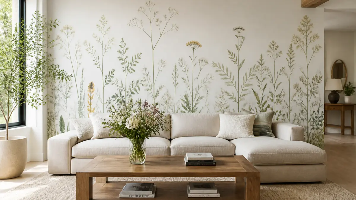 Papier peint panoramique dans le salon : comment bien le choisir ?