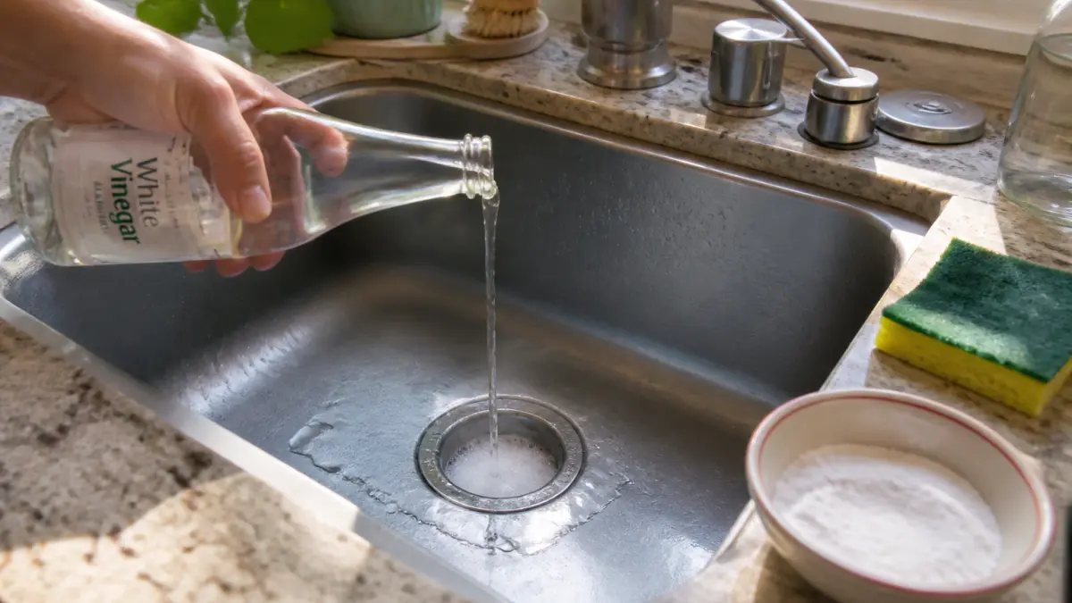 Déboucher un évier avec bicarbonate et vinaigre : efficace ou risqué ?