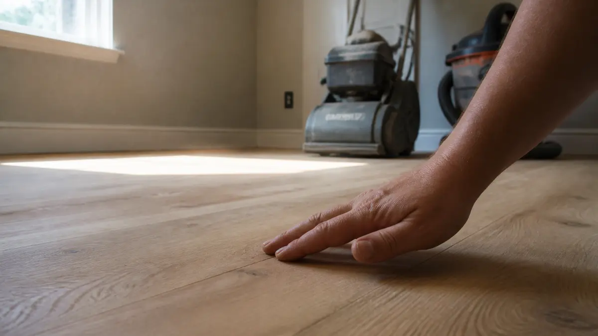 Poncer un parquet : les étapes pour éviter les traces et les creux