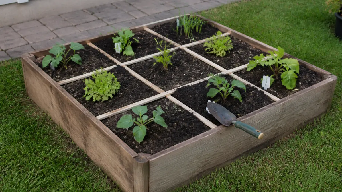 Potager en carré : le guide pour bien démarrer