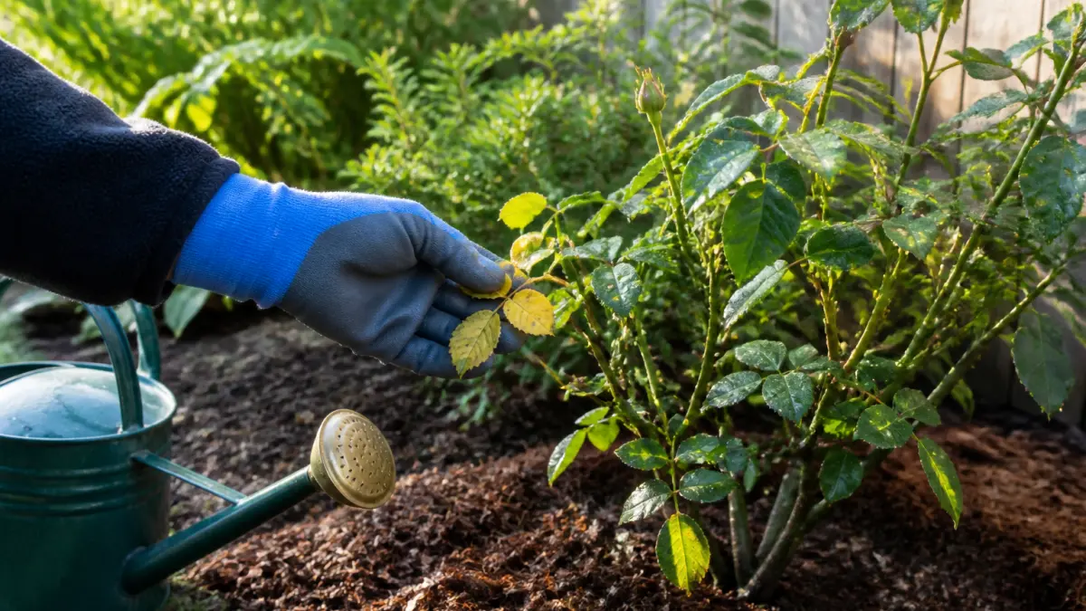 Rosier aux feuilles jaunes : causes possibles et gestes à adopter