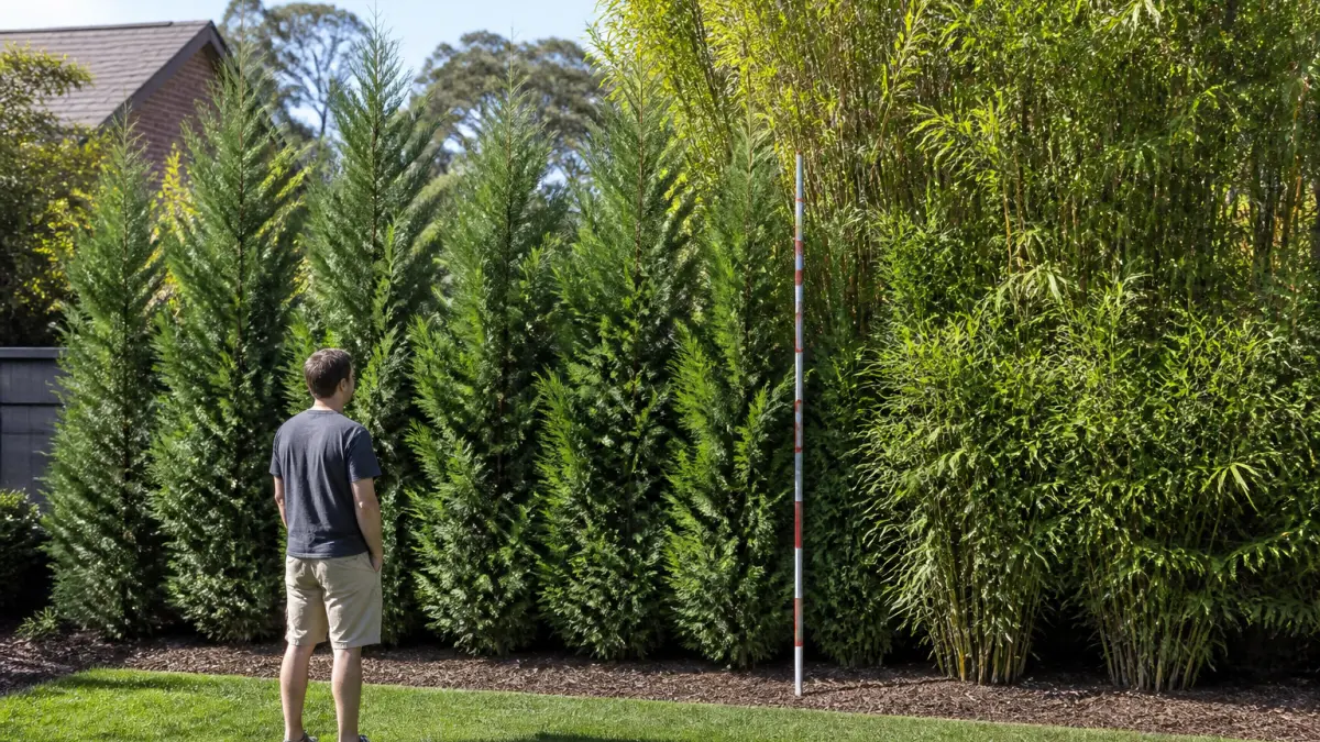 Haie brise-vue à croissance rapide : les meilleures variétés à planter