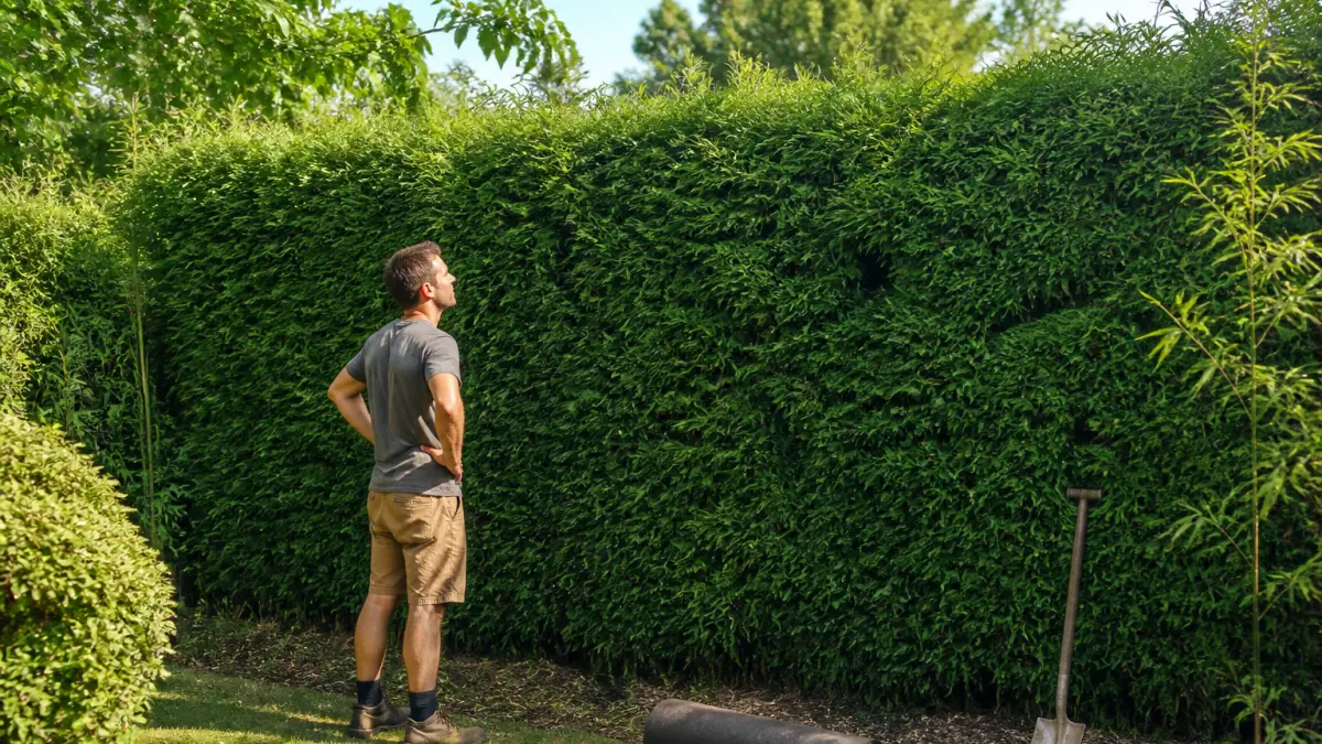 Haie brise-vue à croissance rapide : les meilleures variétés à planter