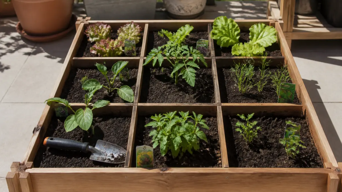 Potager en carré : le guide pour bien démarrer