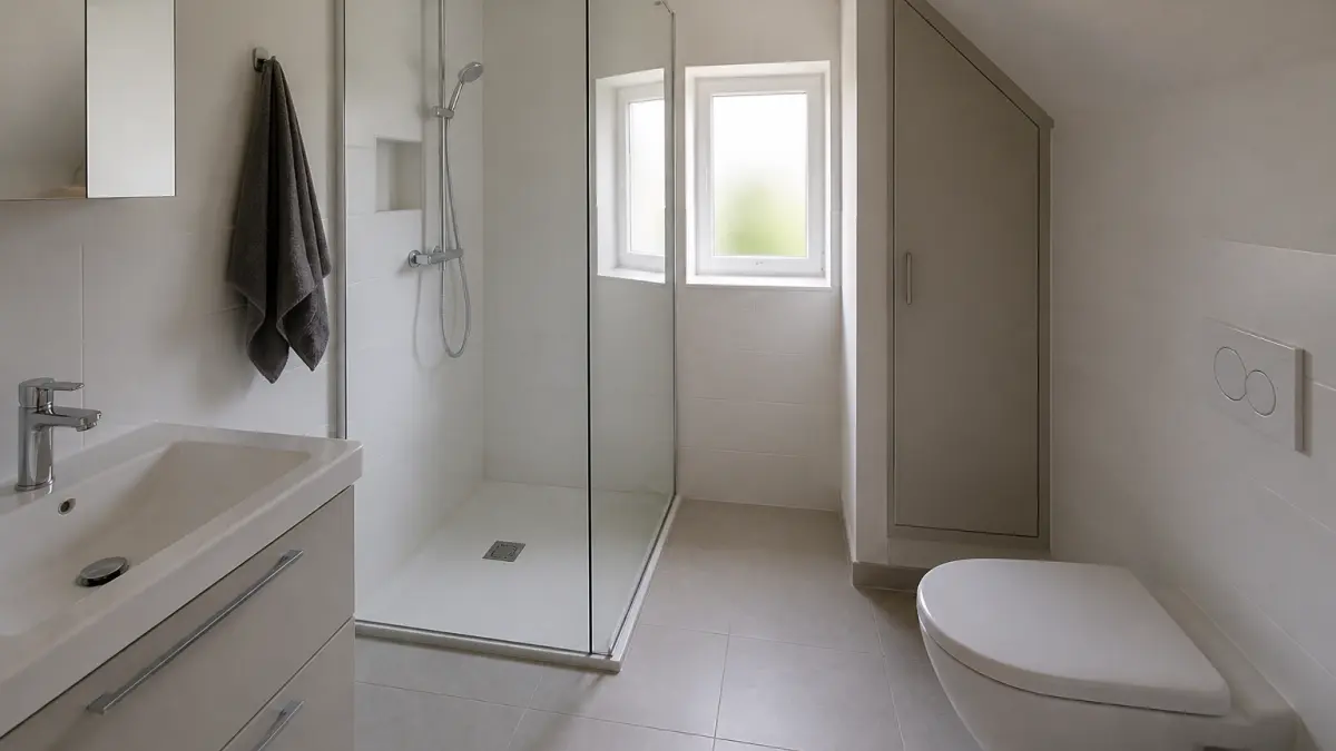 Petite salle de bain de 4 m² : les astuces pour gagner de la place