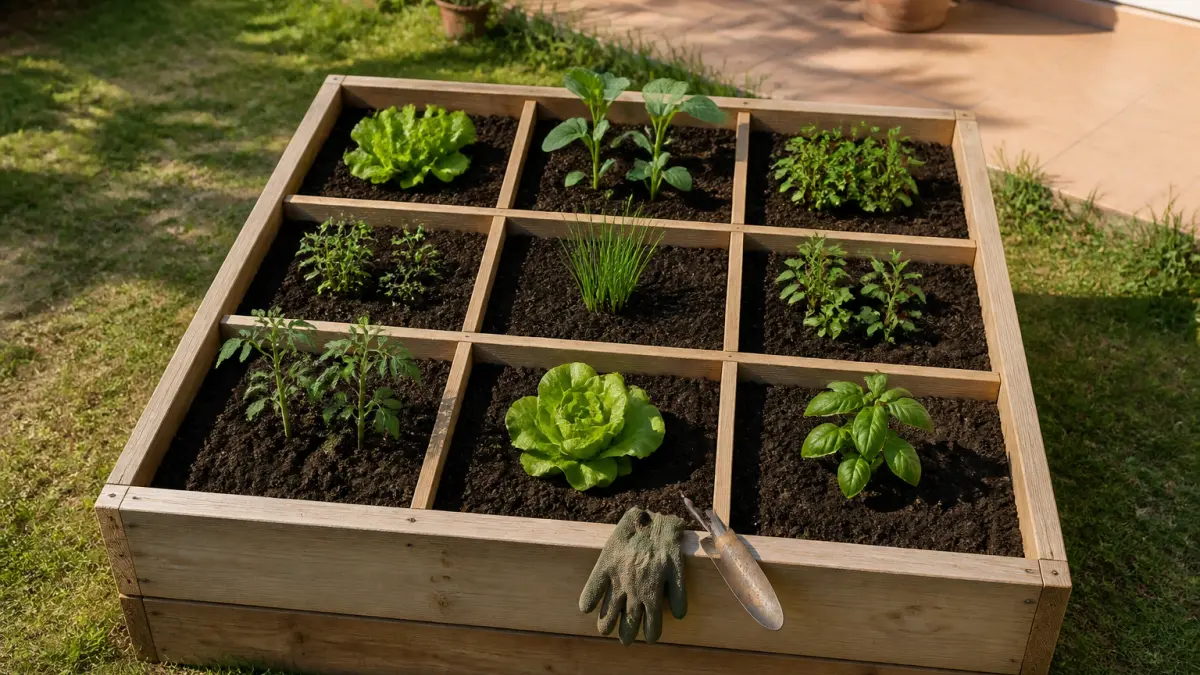 Potager en carré : le guide pour bien démarrer