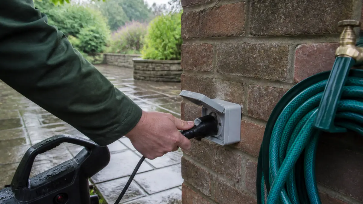 Prise électrique extérieure étanche : les règles à respecter avant l’installation