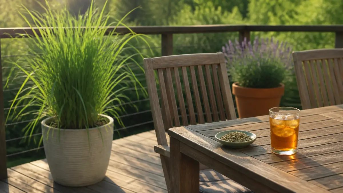 Plante anti-moustique : lesquelles sont vraiment utiles sur la terrasse ?