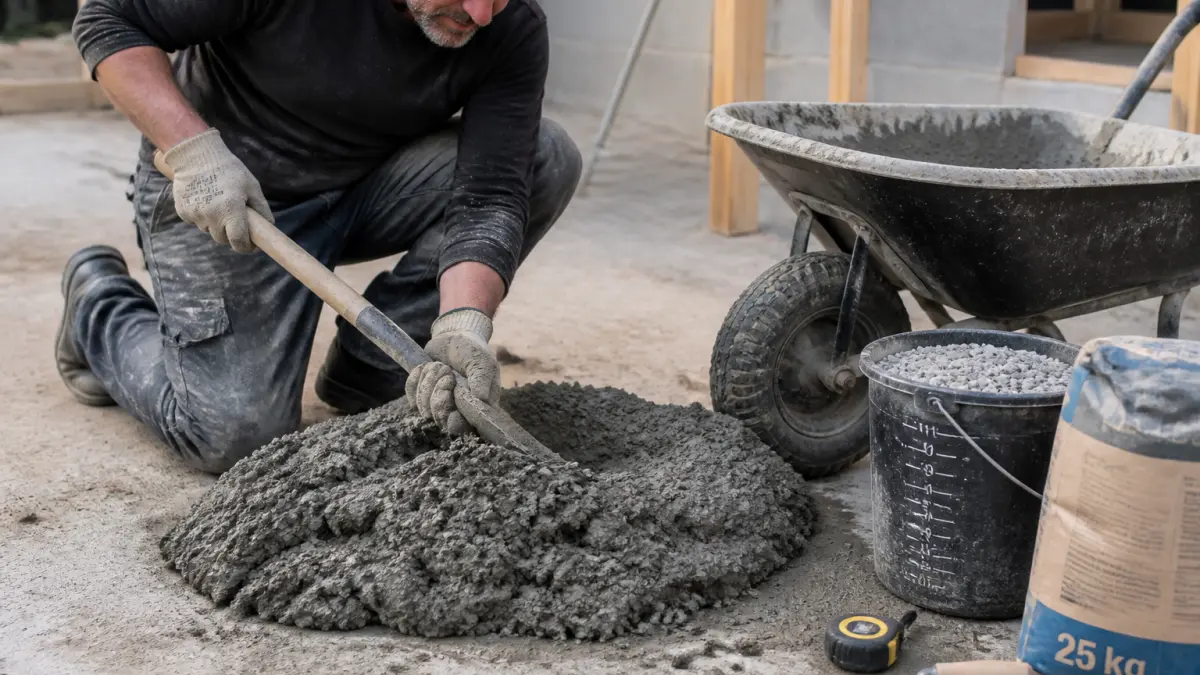 Dosage du béton : les bonnes proportions pour un résultat solide