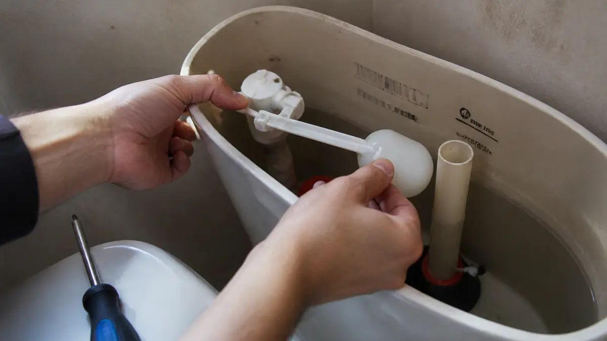Régler le flotteur de chasse d'eau : le geste qui économise l'eau