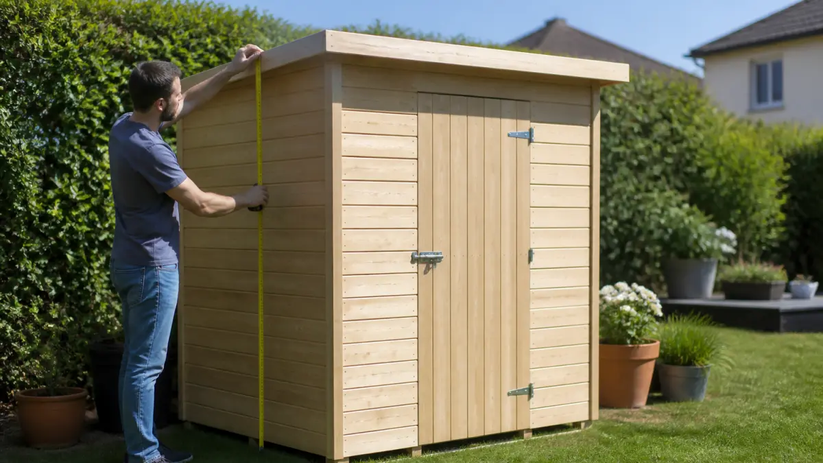 Abri de jardin 5 m² : ce que dit la loi (et ce que vous pouvez construire)