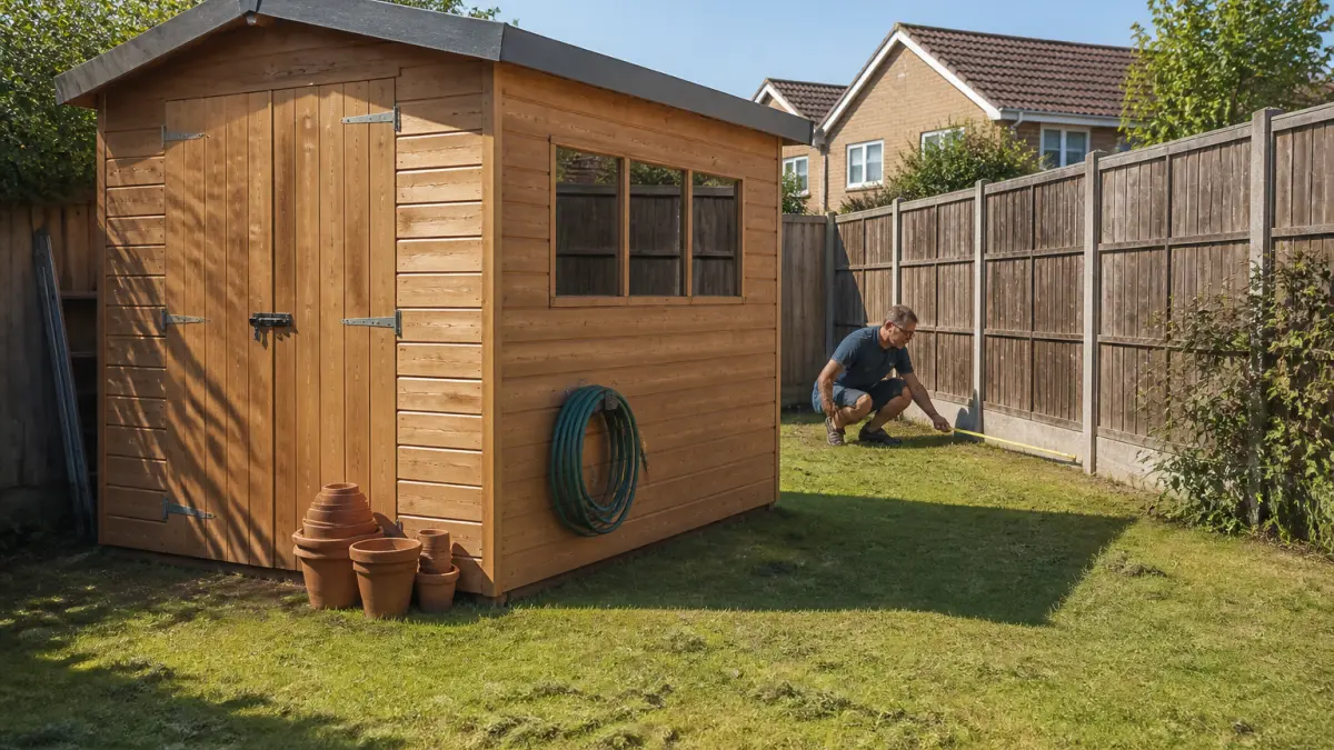 Abri de jardin 5 m² : ce que dit la loi (et ce que vous pouvez construire)