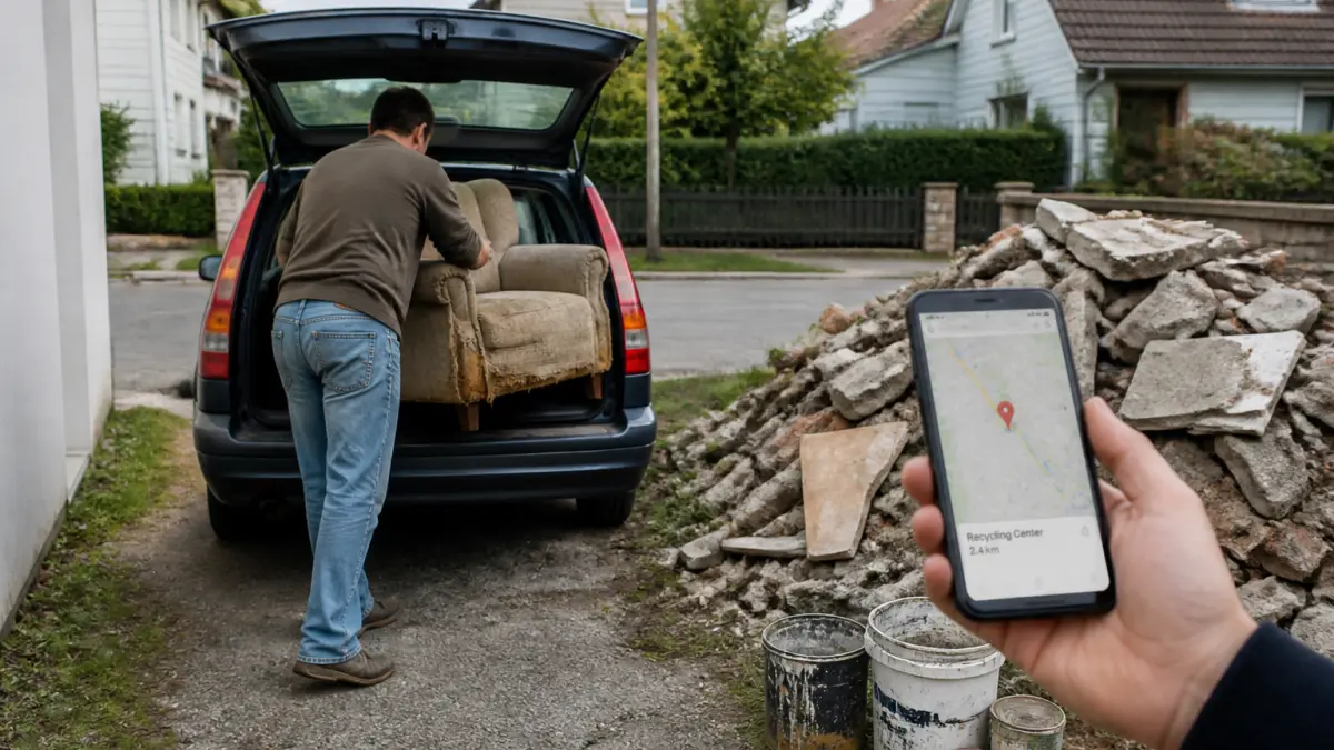 Déchetterie près de chez moi : l'outil pour la trouver en 2 clics