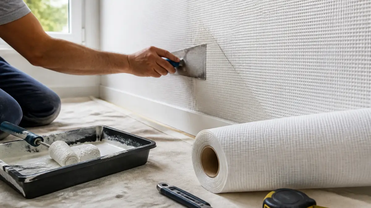Toile de verre : laissez respirer vos murs sans risque