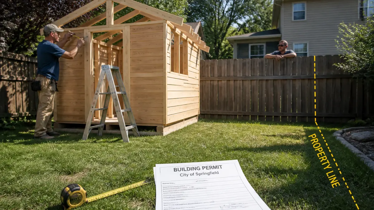 Abri de jardin démontable : les règles à connaître avant d'acheter